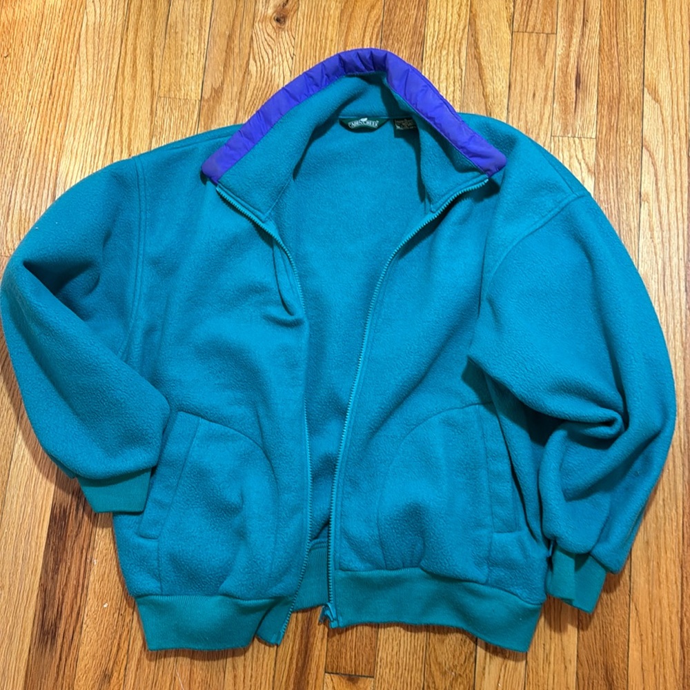 Vintage, cabin Creek fleece, men’s large